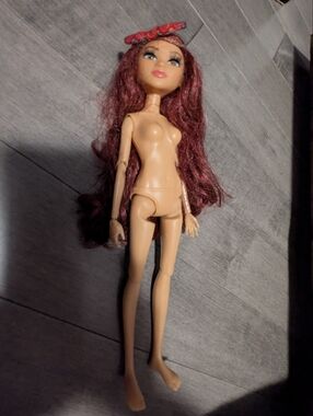 Project mC2 Mga Doll Burgandy Hair Articulated